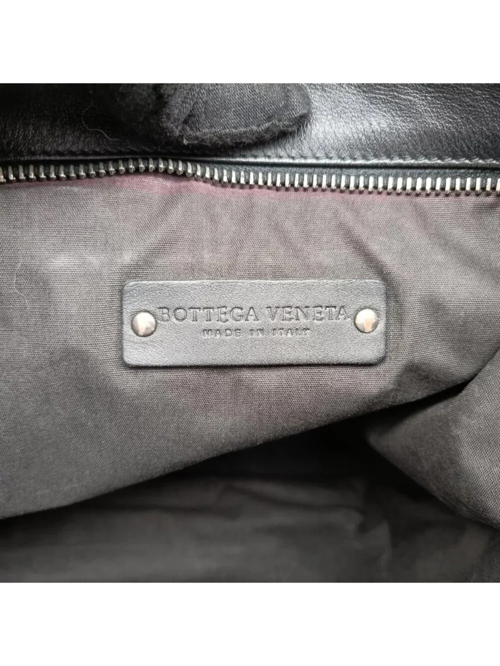 Bottega Veneta Intrecciato Black Lambskin Tote